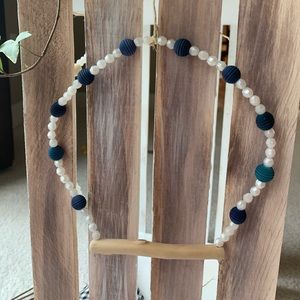 Made to order elegant blue pet bird swing